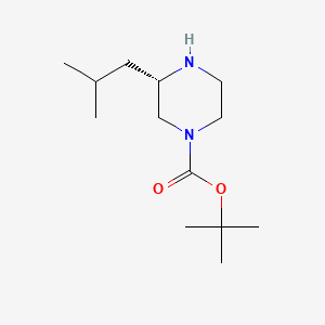 (S)-1-Boc-3-isobutyl-piperazine
