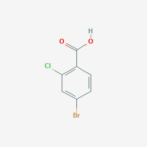 molecular formula C7H4BrClO2 B134395 4-Bromo-2-chlorobenzoic acid CAS No. 59748-90-2
