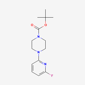 tert-Butyl 4-(6-fluoropyridin-2-yl)piperazine-1-carboxylate