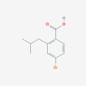 4-Bromo-2-isobutylbenzoic acid
