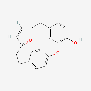 molecular formula C19H18O3 B13439517 Dehydroacerogenin C 