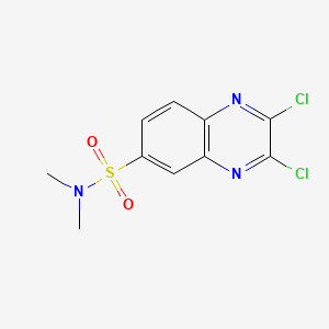 2,3-dichloro-N,N-dimethylquinoxaline-6-sulfonamide