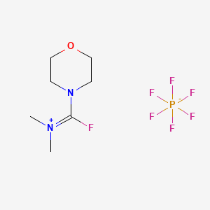 N-(Fluoro(morpholino)methylene)-N-methylmethanaminium hexafluorophosphate