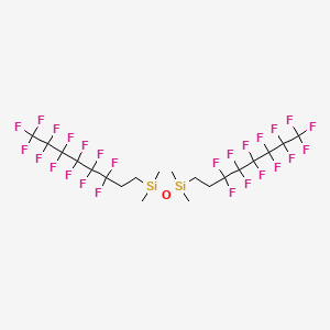 1,1,3,3-Tetramethyl-1,3-bis(3,3,4,4,5,5,6,6,7,7,8,8,8-tridecafluorooctyl)disiloxane