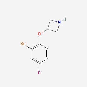 3-(2-Bromo-4-fluorophenoxy)azetidine