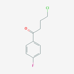 molecular formula C10H10ClFO B134399 4-Chloro-4'-fluorobutyrophenone CAS No. 3874-54-2