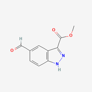 methyl 5-formyl-1H-indazole-3-carboxylate