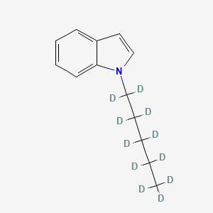 molecular formula C13H17N B13440082 N-Pentylindole-d11 