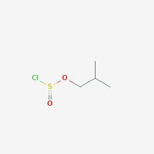 molecular formula C4H9ClO2S B13440085 Isobutyl Chlorosulfite 