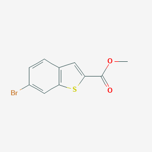molecular formula C10H7BrO2S B134401 Methyl 6-bromobenzo[b]thiophene-2-carboxylate CAS No. 360576-01-8