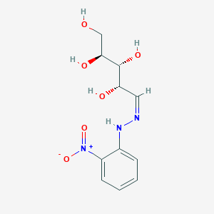 molecular formula C11H15N3O6 B13440112 L(+)-(Arabinose 2-Nitrophenyl)hydrazone 