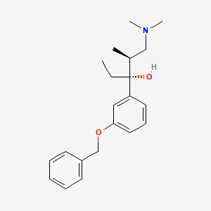 (2S,3R)-3-[3-(Benzyloxy)phenyl]-1-(dimethylamino)-2-methylpentan-3-ol