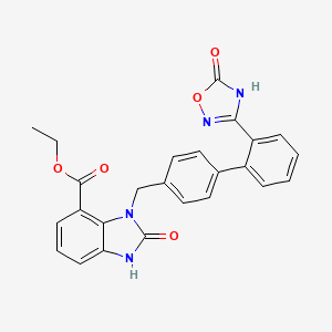 molecular formula C25H20N4O5 B13440157 Azilsartan Impurity 7 