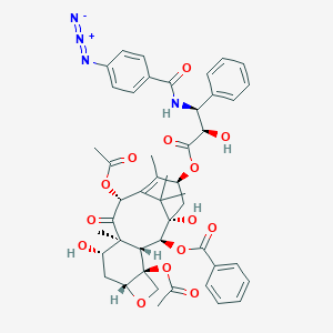 molecular formula C47H50N4O14 B134402 Azidotaxol CAS No. 153695-19-3