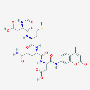 molecular formula C30H38N6O12S B1344023 Ac-DMQD-AMC CAS No. 355137-38-1