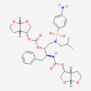 molecular formula C34H45N3O11S B13440261 Darunavir Difuranyl 