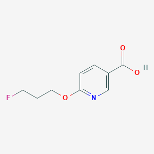 6-(3-Fluoropropoxy)nicotinic acid