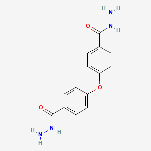 molecular formula C14H14N4O3 B13440289 4,4'-Oxybis(benzoylhydrazide) CAS No. 13092-49-4