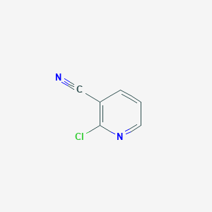 molecular formula C6H3ClN2 B134404 2-Chloro-3-cyanopyridine CAS No. 6602-54-6