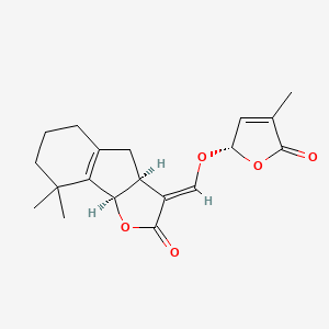 molecular formula C19H22O5 B13440423 (-)-5-Deoxy-strigol 
