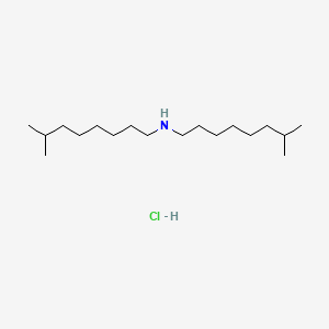 molecular formula C18H40ClN B13440498 N,N-Di-(7-methyloctyl)amine Hydrochloride 