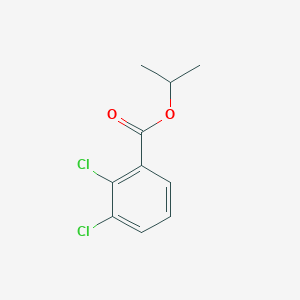 molecular formula C10H10Cl2O2 B13440636 Benzoic acid, 2,3-dichloro-, 1-methylethyl ester CAS No. 130189-78-5