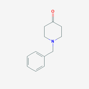 molecular formula C12H15NO B134407 1-Benzyl-4-piperidone CAS No. 3612-20-2