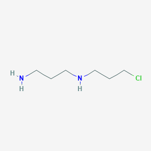 molecular formula C6H15ClN2 B13440758 (3-Aminopropyl)(3-chloropropyl)amine 
