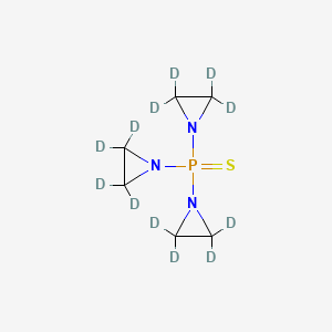 molecular formula C6H12N3PS B13440762 Triethylenethiophosphoramide-d12 