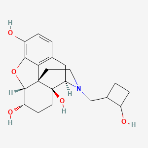molecular formula C21H27NO5 B13440820 3'-Hydroxynalbuphine 