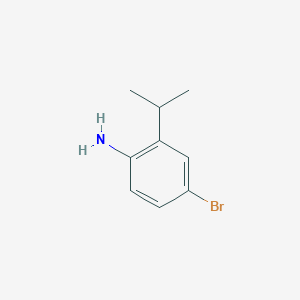 molecular formula C9H12BrN B1344083 4-Bromo-2-isopropylaniline CAS No. 81090-34-8