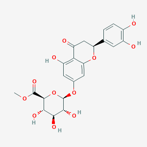 molecular formula C22H22O12 B13440844 Eriodictyol 7-O-methylglucuronide 