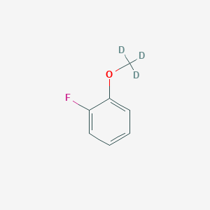 molecular formula C7H7FO B13440867 2-Fluoroanisole-d3 