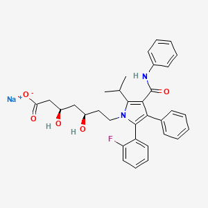 molecular formula C33H34FN2NaO5 B13441020 2-Fluoro Atorvastatin Sodium Salt 