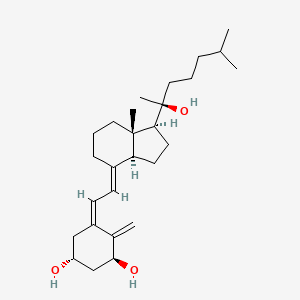 molecular formula C27H44O3 B13441046 1a,20S-dihydroxyvitamin D3 