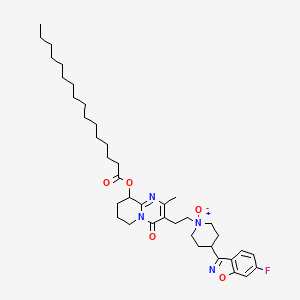 molecular formula C39H57FN4O5 B13441096 Paliperidone Palmitate N-Oxide 