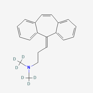molecular formula C20H21N B13441106 Cyclobenzaprine-d6 