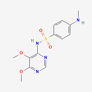 molecular formula C13H16N4O4S B13441123 N4-Methyl Sulfadoxine 