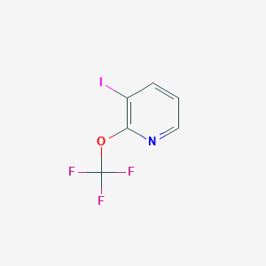 molecular formula C6H3F3INO B13441165 3-Iodo-2-(trifluoromethoxy)pyridine 