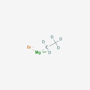 molecular formula C2H5BrMg B13441254 Pentadeutero-ethylmagnesium bromide 