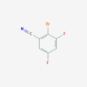 molecular formula C7H2BrF2N B1344139 2-Bromo-3,5-difluorobenzonitrile CAS No. 425379-37-9