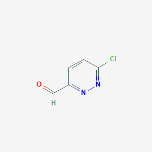 molecular formula C5H3ClN2O B1344147 6-Chloropyridazine-3-carbaldehyde CAS No. 303085-53-2