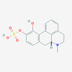 molecular formula C17H17NO5S B13441483 (R)-Apomorphine-10-sulfate 