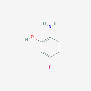 molecular formula C6H6FNO B134415 2-氨基-5-氟苯酚 CAS No. 53981-24-1