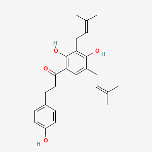 molecular formula C25H30O4 B13441599 Gancaonin J 