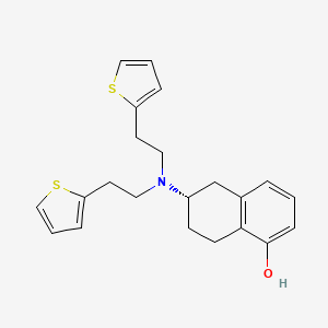 molecular formula C22H25NOS2 B13441688 C2Tvm8heb2 CAS No. 1422357-33-2
