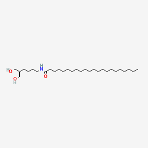 molecular formula C29H59NO3 B13441693 N-[6-Hydroxy-5-(hydroxymethyl)hexyl]docosanamide 