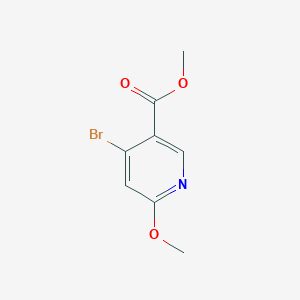 molecular formula C8H8BrNO3 B13441696 Methyl 4-bromo-6-methoxynicotinate 
