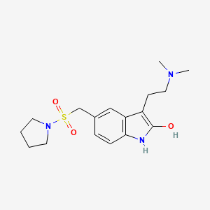 molecular formula C17H25N3O3S B13441773 2-Hydroxyalmotriptan 
