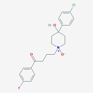 molecular formula C21H23ClFNO3 B134418 氟哌啶醇 N-氧化物 CAS No. 150214-94-1